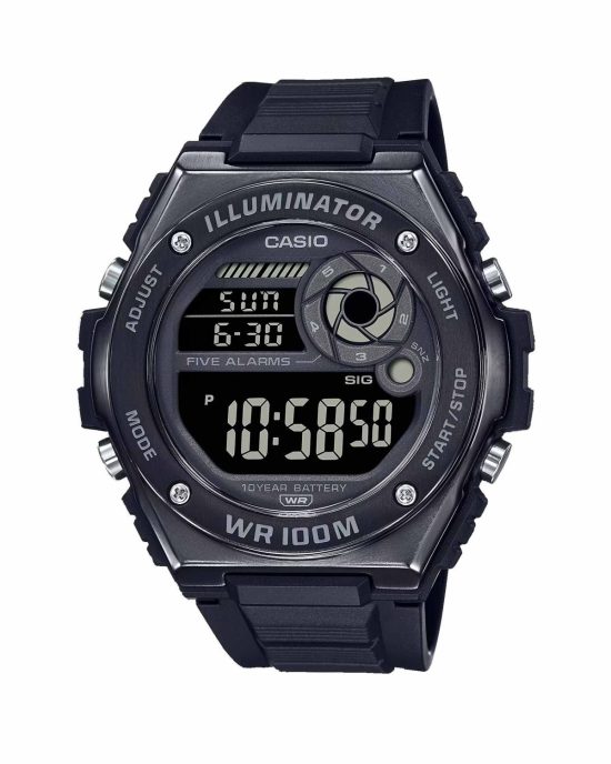 ساعت مچی مردانه کاسیو دیجیتالی CASIO MWD-100HB-1BV