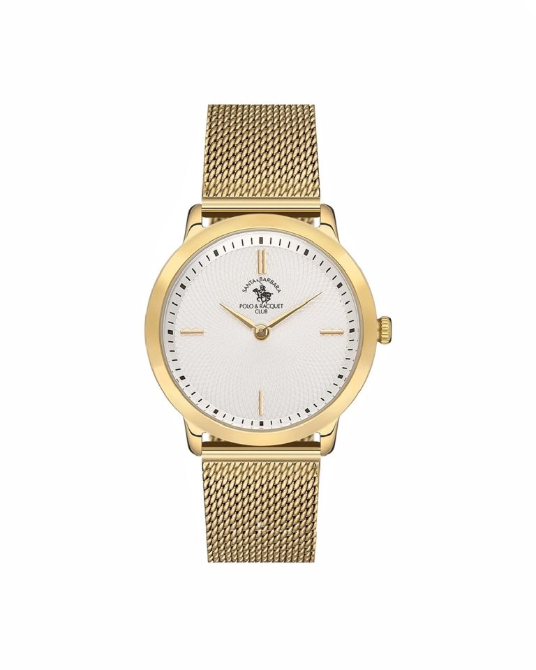 ساعت مچی زنانه پولو سانتا باربارا تمام استیل ضد آب کیفیت عالی