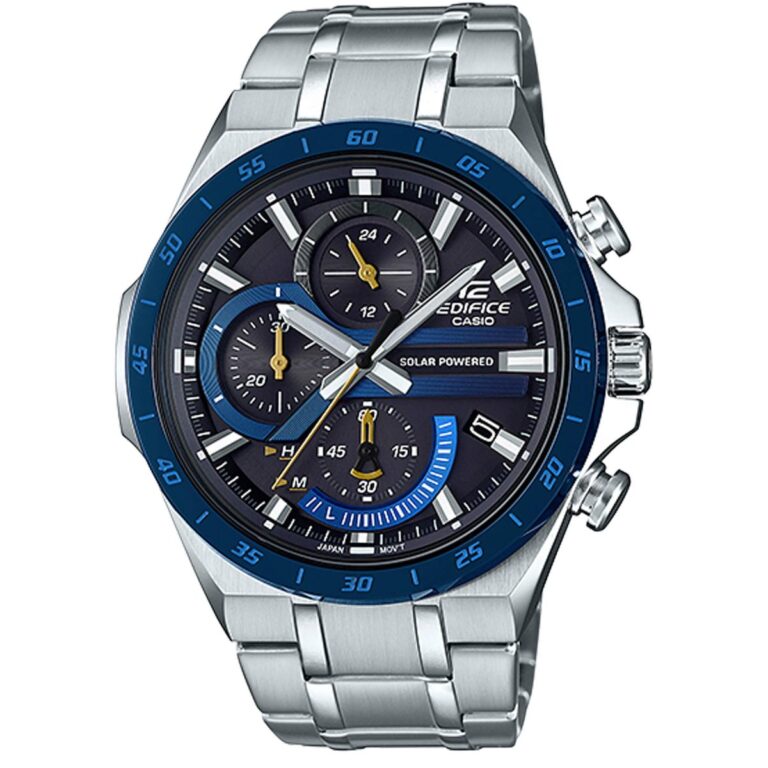 ساعت مچی مردانه کاسیو ادیفایس سولار CASIO EDIFICE EQS-920DB-2AV