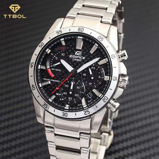 ساعت مچی مردانه کاسیو ادیفایس سه موتوره کرنوگراف CASIO EDIFICE EQS-930D-1AV