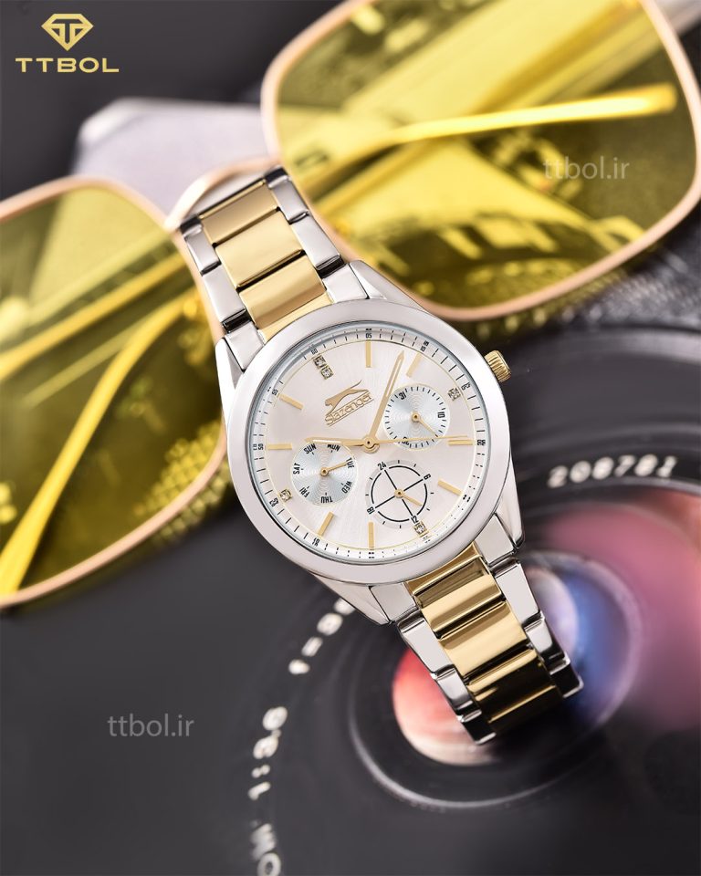 ساعت مچی زنانه اسلازنجر عقربه ای SLAZENGER SL.09.2032.4.04