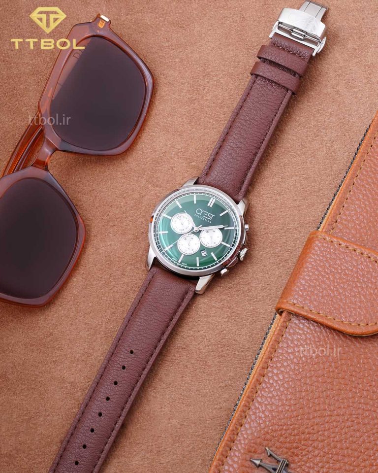 ساعت مچی مردانه کرست سه موتوره CREST 6214/4