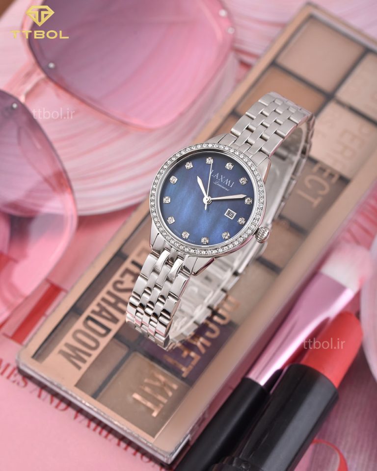 ساعت مچی زنانه لاکسمی تمام استیل Laxmi 8139