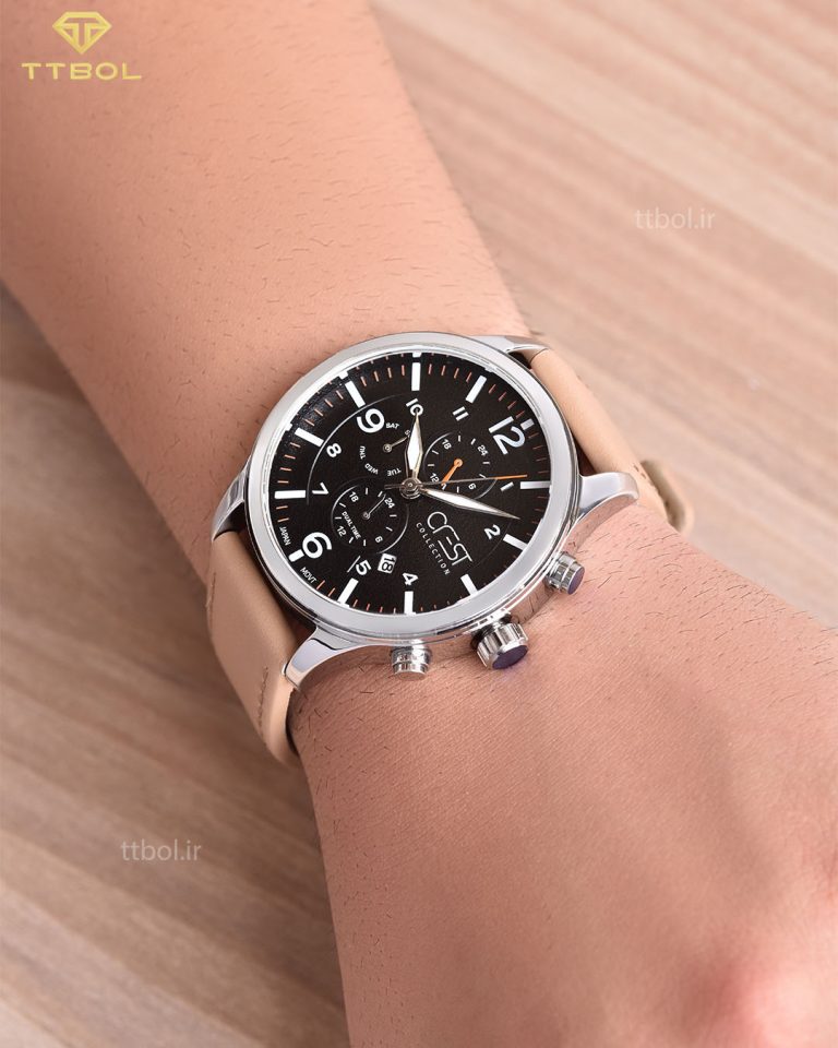 ساعت مچی مردانه کرست سه موتوره CREST 6213/4