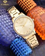 ساعت مچی زنانه لی کوپر طلایی LEE COOPER LC07438.110