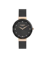 ساعت مچی زنانه لی کوپر مشکی رزگلد