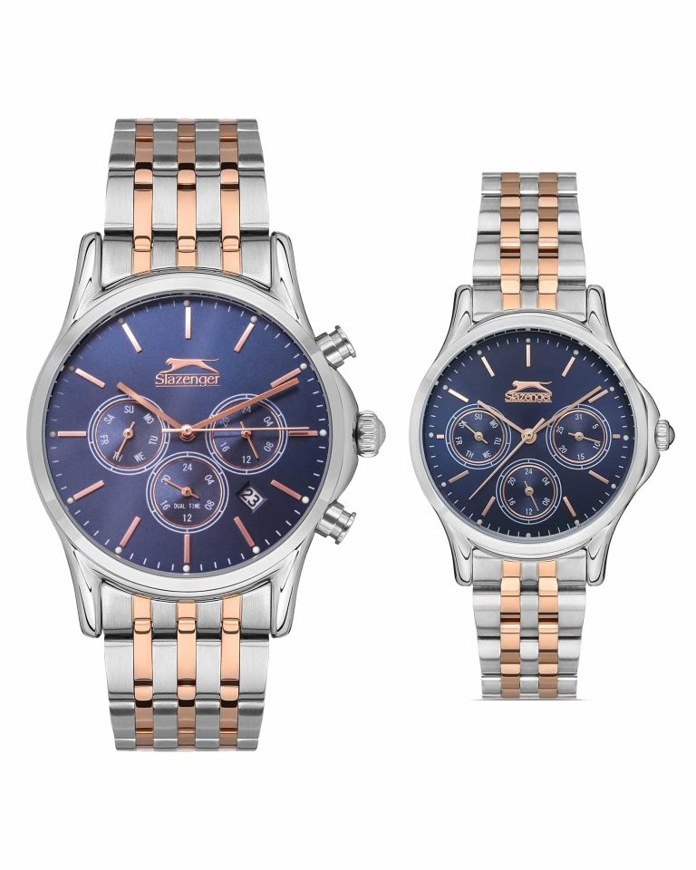 ساعت مچی ست سه موتوره از برند اسلازنجر کدSL.09.6534.2.02 SL.09.6569.4.02
