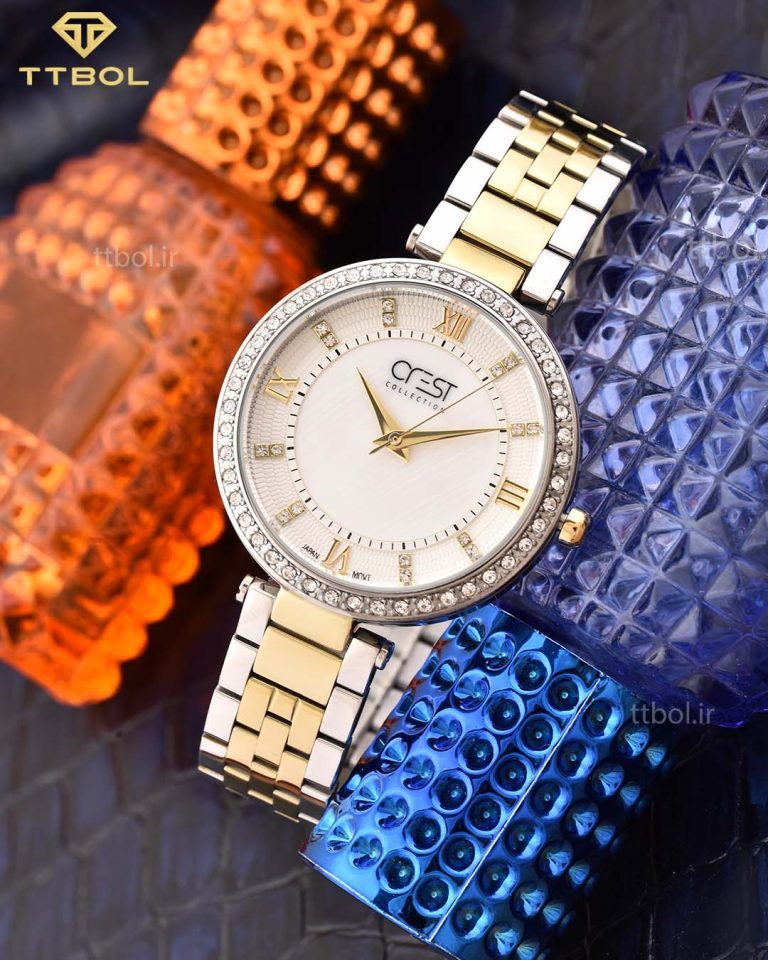 ساعت مچی زنانه کرست عقربه ای CREST 6200/4