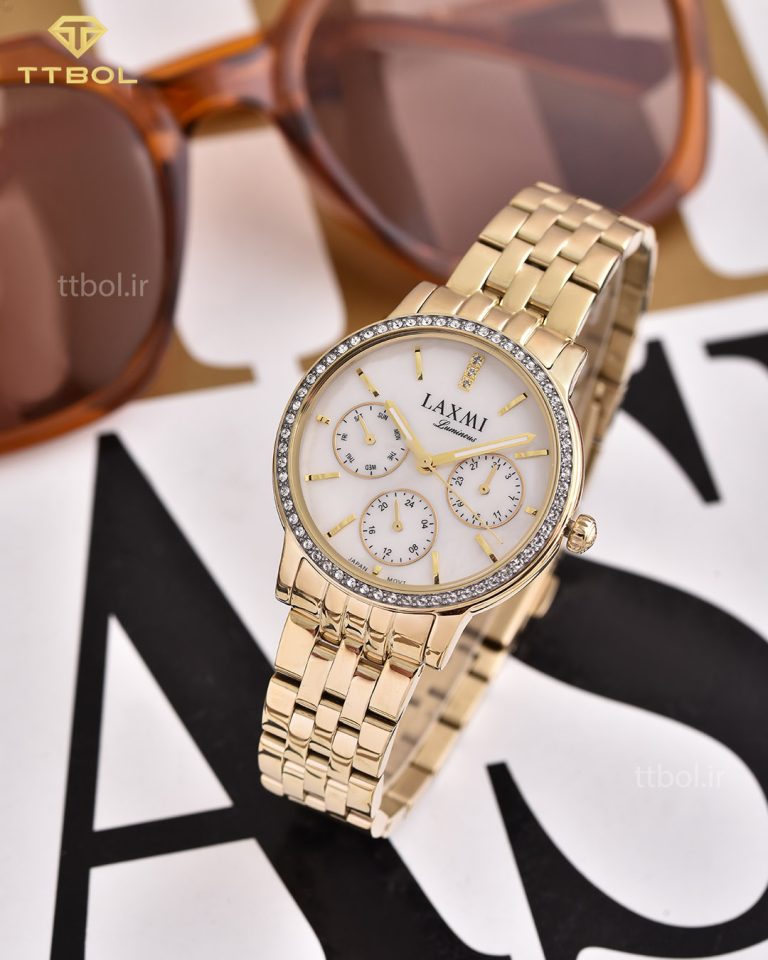 ساعت مچی زنانه لاکسمی عقربه ای Laxmi 8143-1