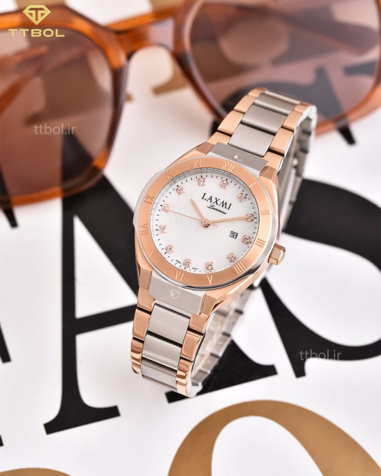 ساعت مچی زنانه لاکسمی عقربه ای LAXMI 8140-4