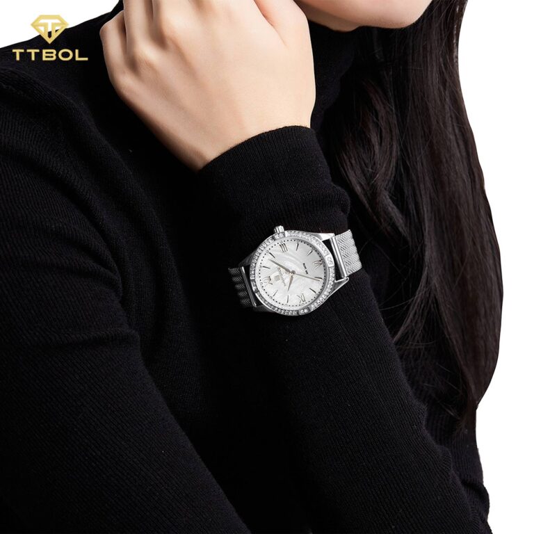 ساعت مچی زنانه ناوی فورس کد NF5028 S/W