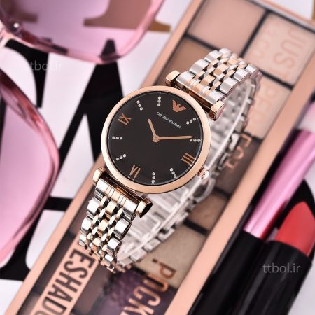 ساعت مچی زنانه امپریو آرمانی بند استیل EMPORIO ARMANI AR-1926 rg/s