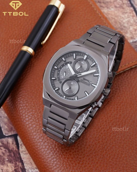 ساعت مچی مردانه سه موتوره اسلازنجر SLAZENGER SL.9.6503.2.02