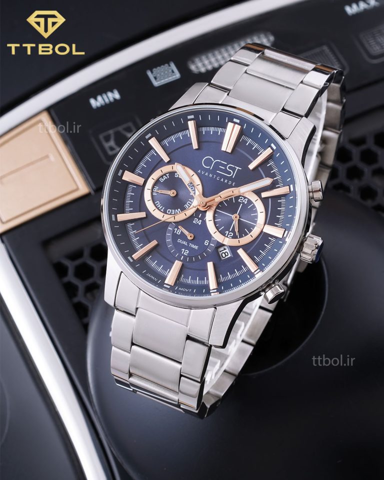 ساعت مچی مردانه کرست عقربه ای CREST 6234/6