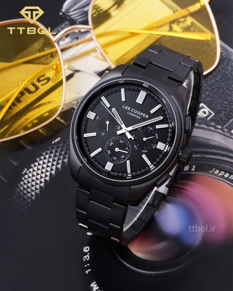 ساعت مچی مردانه لی کوپر تمام مشکی LEE COOPER LC07513.650