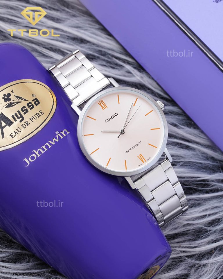 ساعت مچی زنانه کاسیو عقربه ای CASIO LTP-VT01D-4B