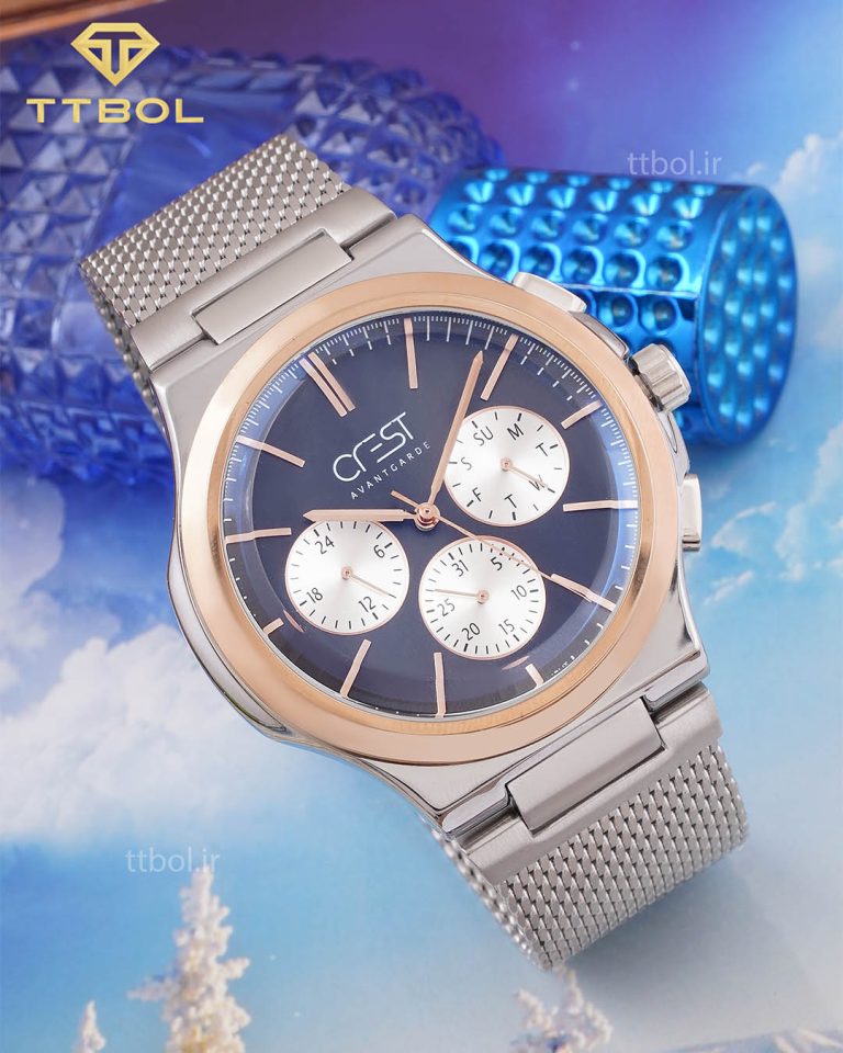 ساعت مچی مردانه کرست سه موتوره CREST 6160/1