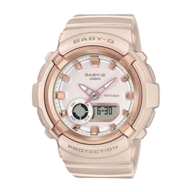 ساعت مچی زنانه بی بی جی عقربه ای BABY-G BGA-280PM-7A