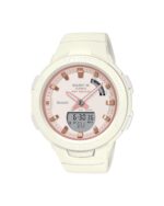 ساعت مچی دخترانه بی بی جی سفید BABY-G BSA-B100CS-7A
