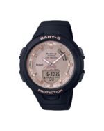 ساعت مچی دخترانه بیبی جی مشکی BSA-B100MF-1A