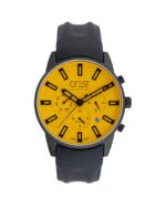 ساعت مچی مردانه کرست بند چرم مشکی CREST 6209/5