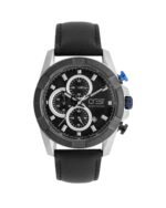 ساعت مچی مردانه کرست بند چرمی CREST 6211/3