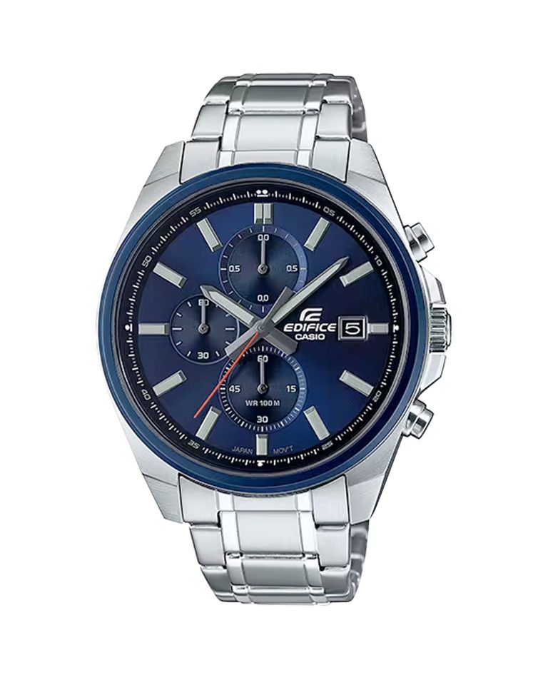 ساعت مچی مردانه کاسیو ادیفایس صفحه سرمه ای CASIO EDIFICE EFV-610DB-2AV