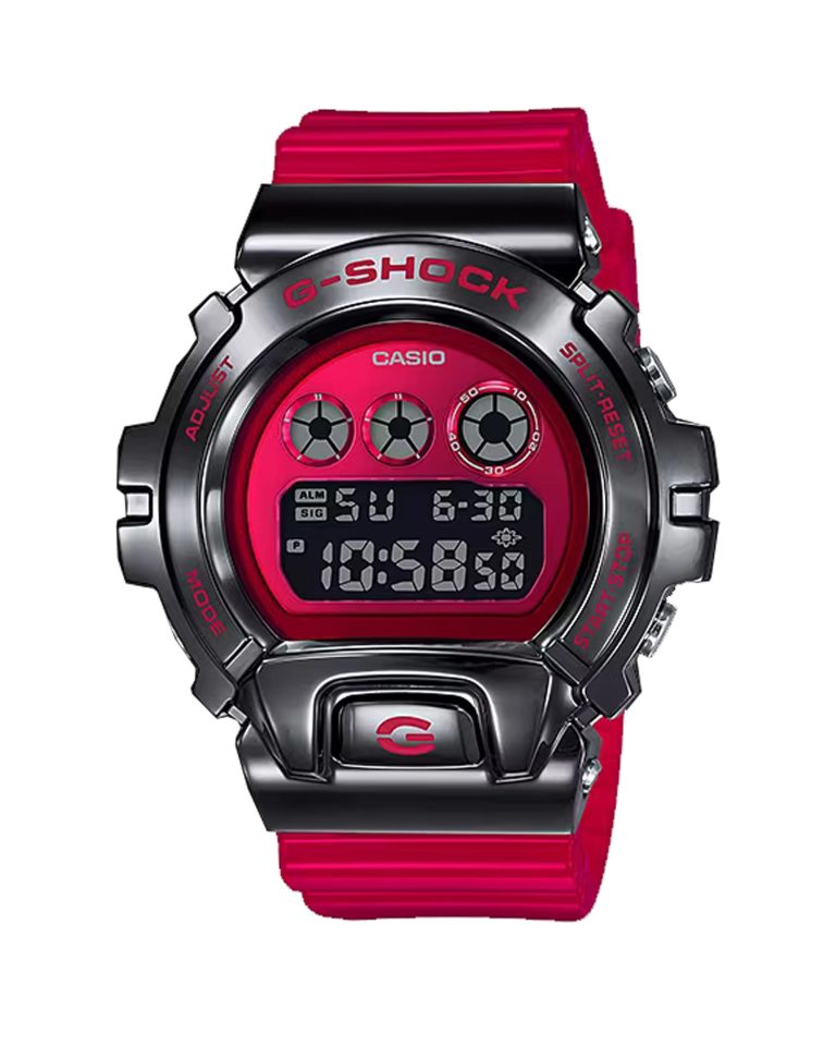 ساعت مچی مردانه جیشاک قرمز G-SHOCK GM-6900B-4