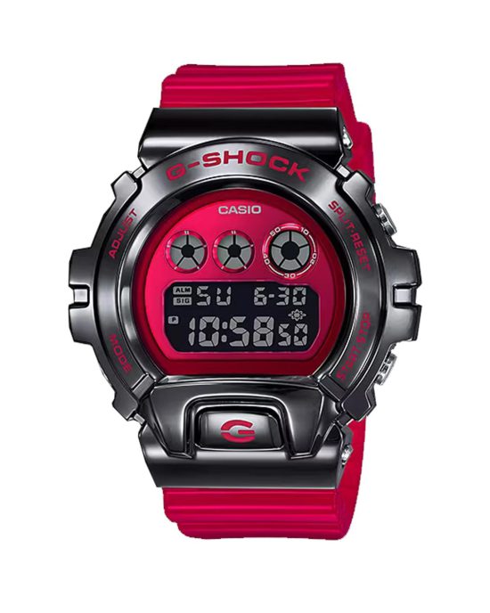 ساعت مچی مردانه جیشاک قرمز G-SHOCK GM-6900B-4