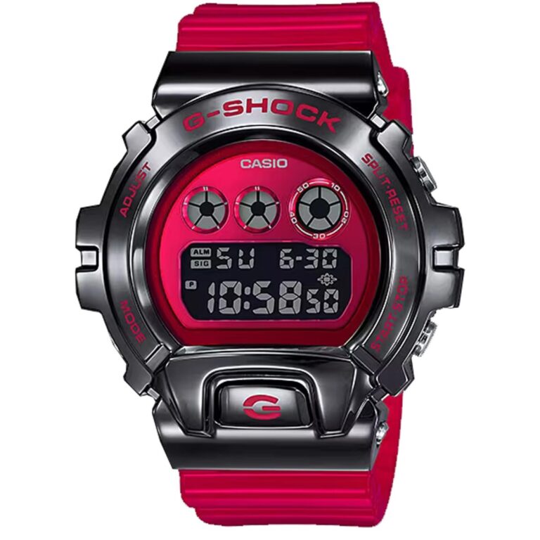 ساعت مچی مردانه جیشاک قرمز G-SHOCK GM-6900B-4