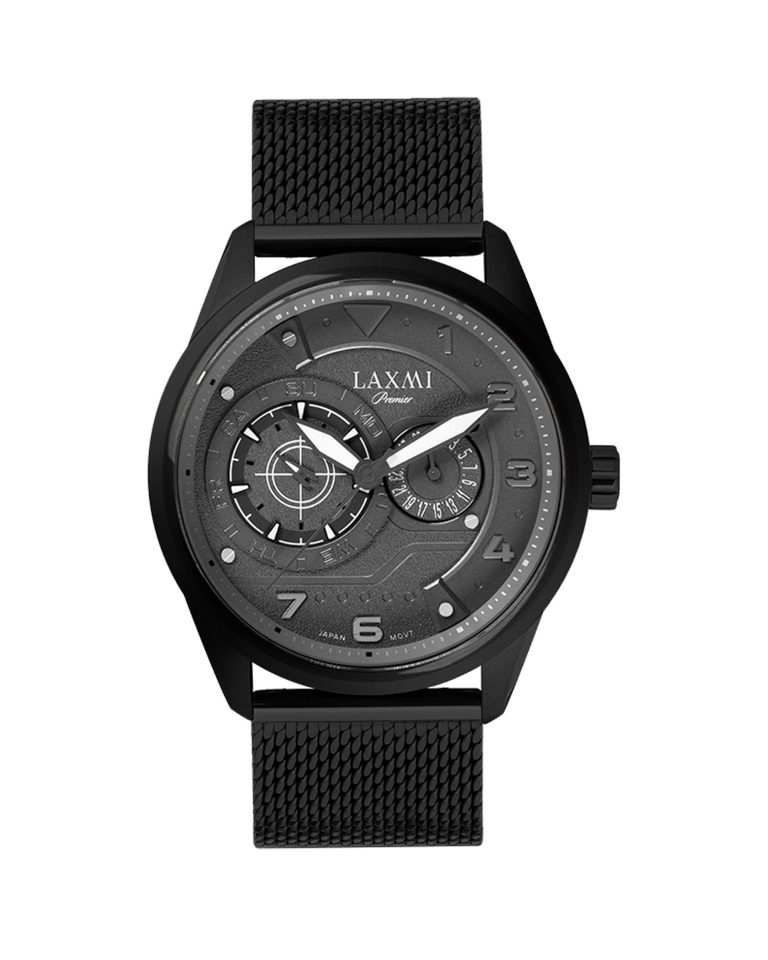 ساعت مچی مردانه لاکسمی بند مشکی Laxmi 8106-1