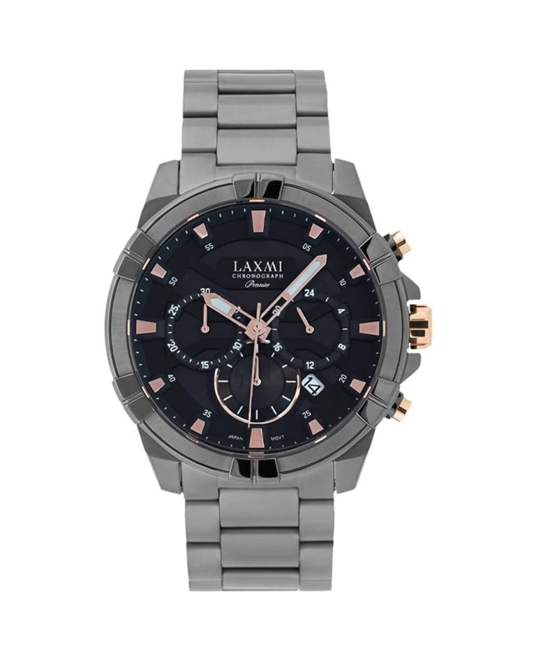 ساعت مچی مردانه خاکستری برند لاکسمی اورجینال LAXMI 8158-2