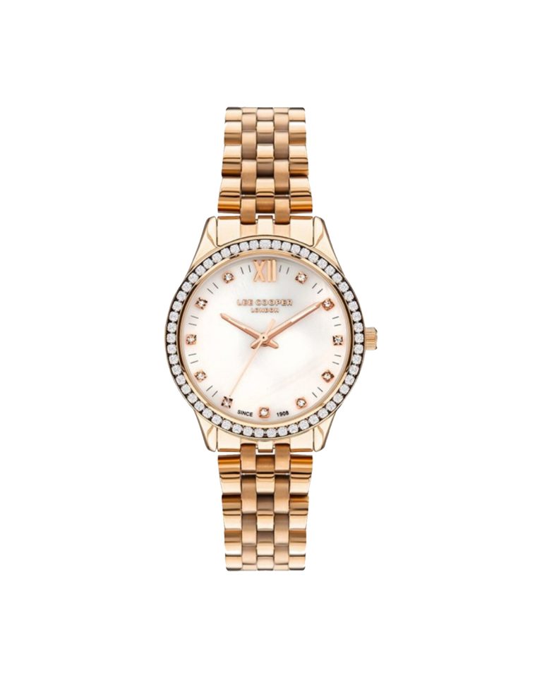 ساعت مچی زنانه لی کوپر رزگلد LEE COOPER LC07483.420