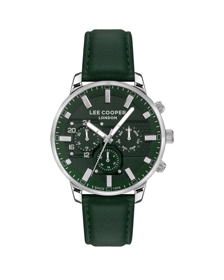 ساعت مچی مردانه لی کوپر سبز سه موتوره LEE COOPER LC07474.377