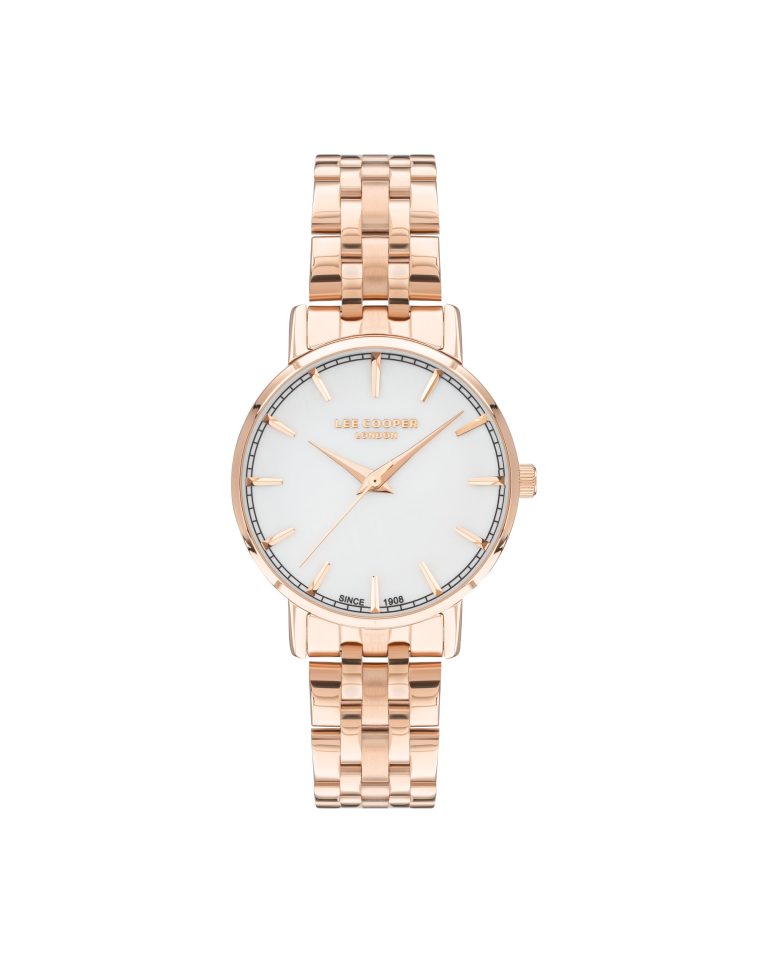 ساعت مچی زنانه لی کوپر رزگلد LC07503.420