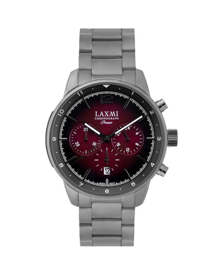 ساعت مچی مردانه لاکسمی بند خاکستری LAXMI 8160-2