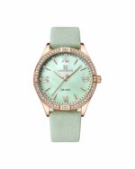 ساعت مچی زنانه ناوی فورس بند چرم سبز NAVIFORCE NF5038 RG/GN