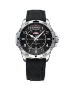 ساعت مچی مردانه ناوی فورس بند برزنتی مشکی NAVIFORCE NF9204N S/B/B