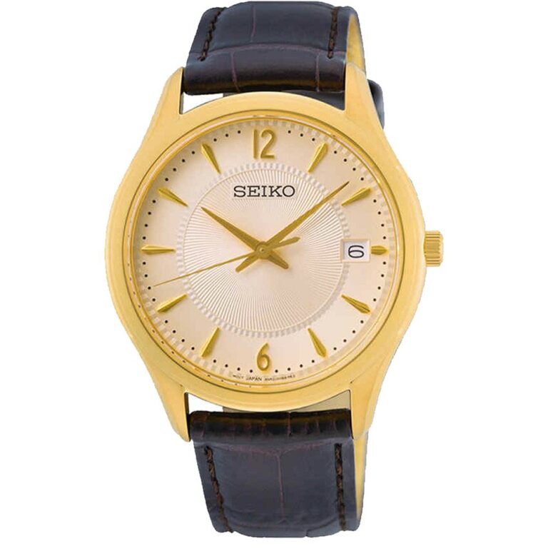 ساعت مچی مردانه سیکو بند چرم SEIKO SUR472P1