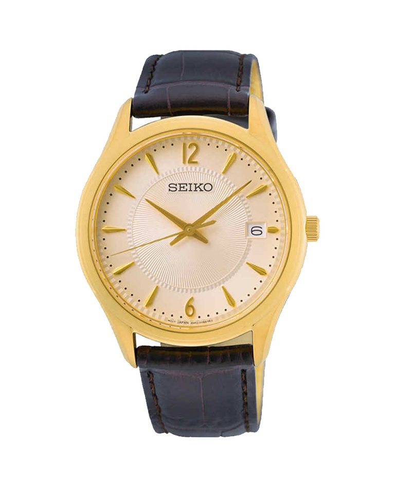 ساعت مچی مردانه سیکو بند چرم SEIKO SUR472P1