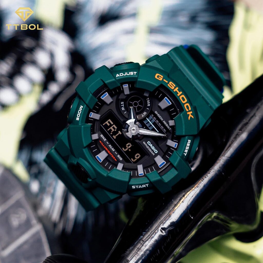 ساعت مچی کاسیو جیشاک عقربه ای G-SHOCK GA-700SC-3A