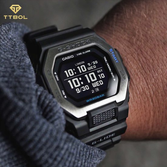 ساعت مچی مردانه کاسیو جیشاک هوشمند CASIO G-SHOCK GBX-100-1