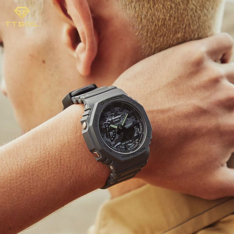 ساعت مچی مردانه جیشاک عقربه ای G-SHOCK GA-2100CA-8A