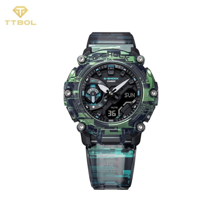 ساعت مچی مردانه جیشاک بند شیشه ای G-SHOCK GA-2200NN-1A