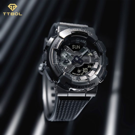 ساعت مچی مردانه کاسیو جیشاک عقربه ای G-SHOCK GM-110BB-1A
