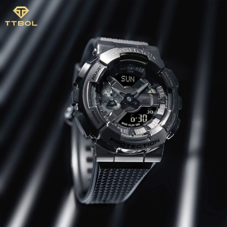 ساعت مچی مردانه کاسیو جیشاک عقربه ای G-SHOCK GM-110BB-1A