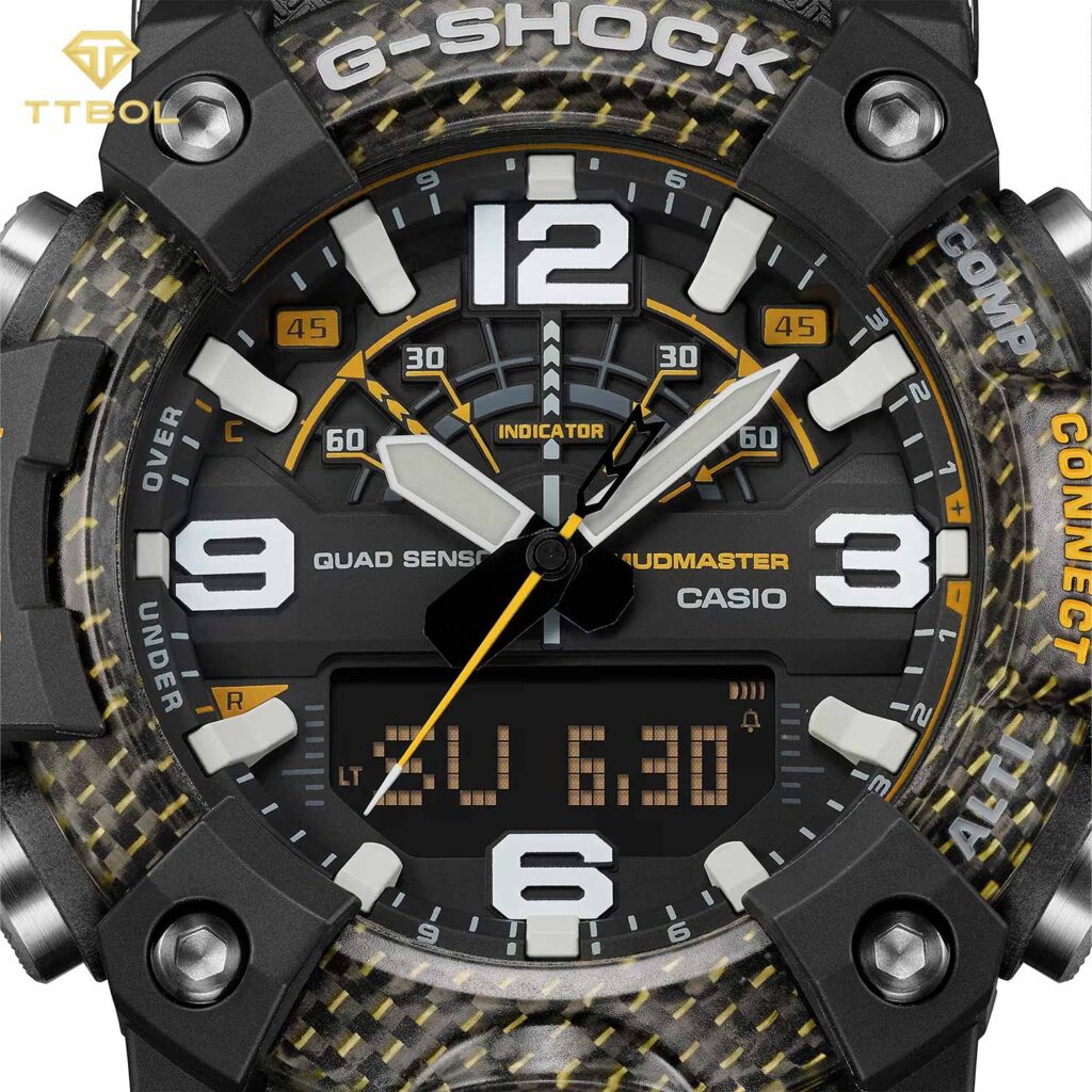 ساعت مچی مردانه جیشاک ضد گل G-SHOCK GG-B100Y-1A
