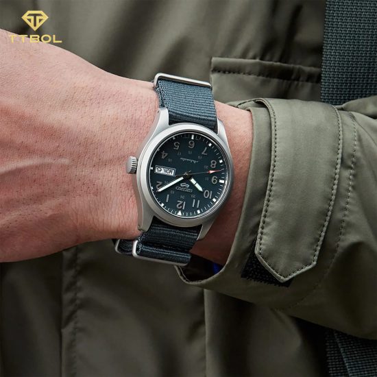 ساعت مچی اتومات مردانه سیکو 5 بند برزنتی SEIKO 5 SRPG31K1