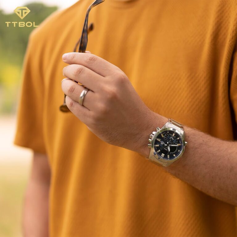 ساعت مچی مردانه کاسیو ادیفایس بلوتوثی CASIO EDIFICE ECB-30D-2A