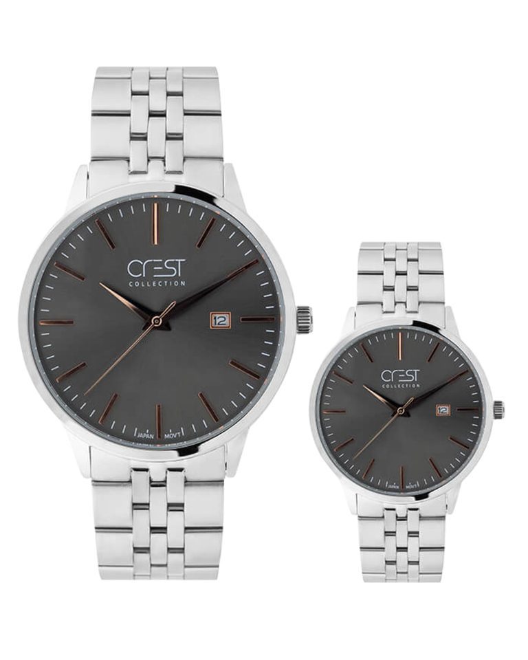 ساعت مچی ست مردانه و زنانه کرست CREST 6705-5